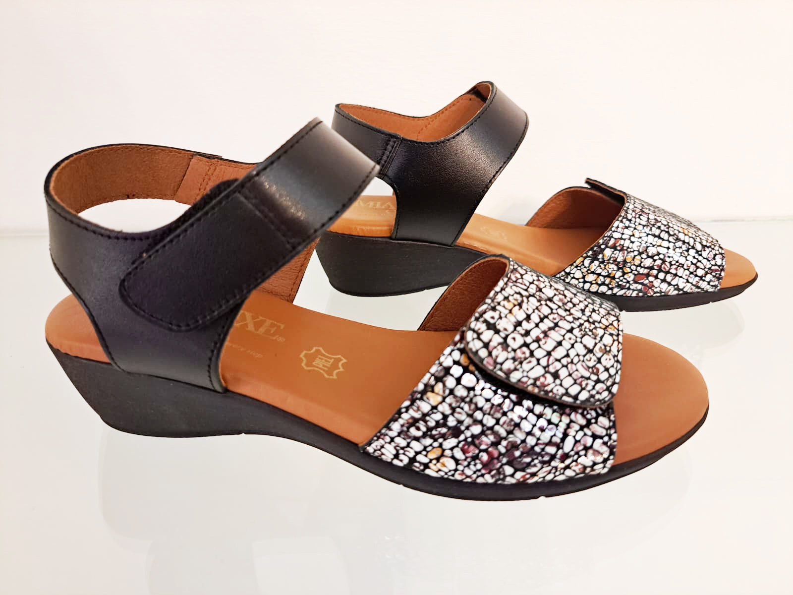 Mia Luxe Comfort black comfort sandal